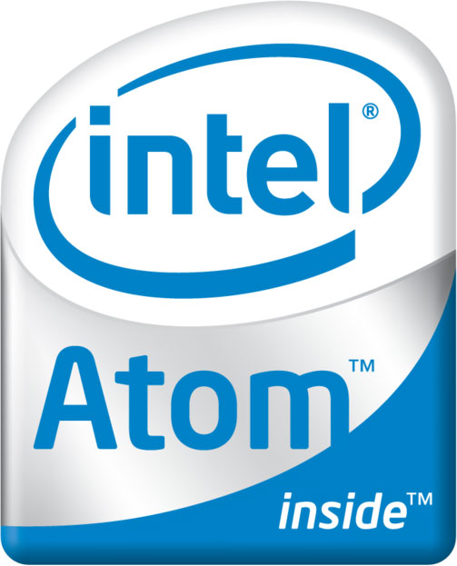 логотип intel atom