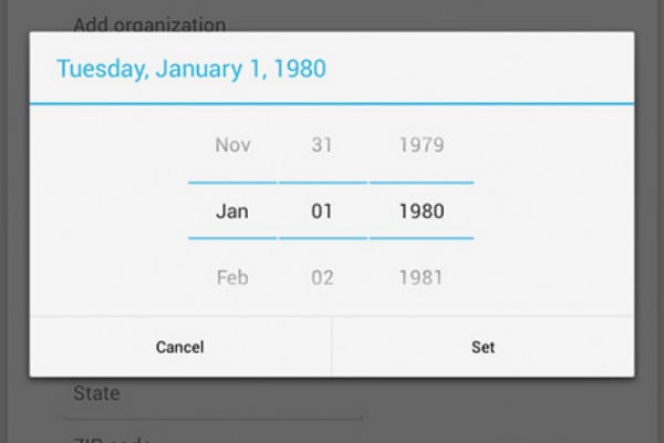 В Android 4.2 пропал декабрь в календаре