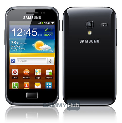 Samsung представила смартфоны Galaxy Ace Plus и Galaxy M Style