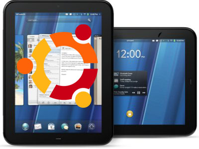 Ubuntu 11.10 запустили на планшете HP Touchpad