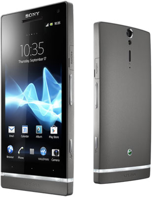 Sony Xperia S теперь и в сером цвете