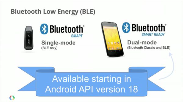 поддержка Bluetooth Low Energy