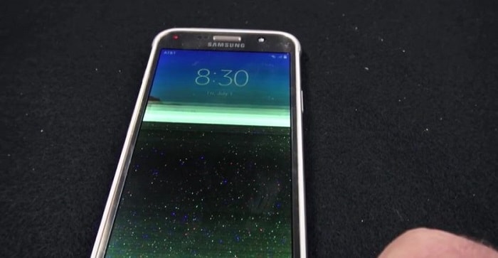 Тест на водонепроницаемость Galaxy S7 Active