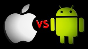 логотипы Эппл и Андроид